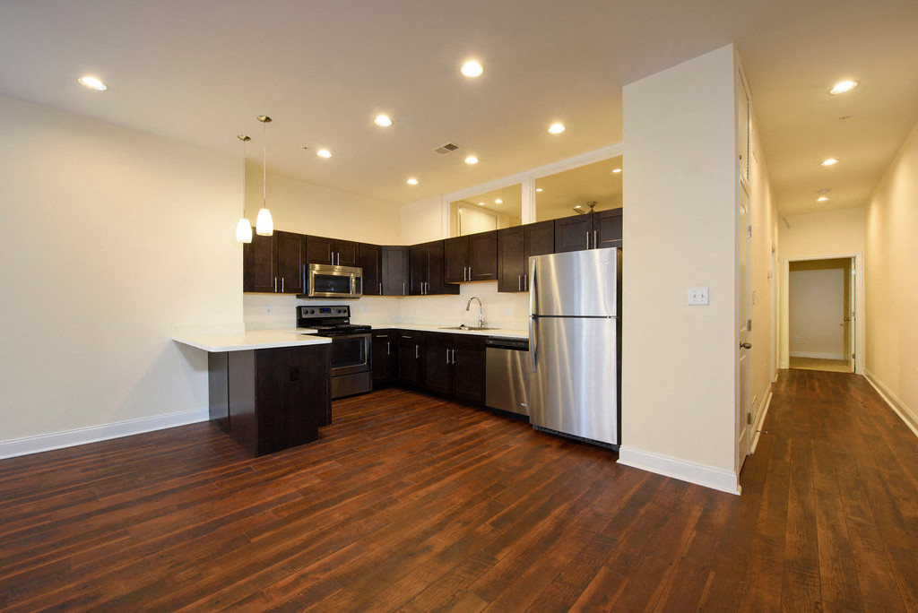 Fully Renovated Kitchen at Queen Anne Belvedere, Baltimore, MD